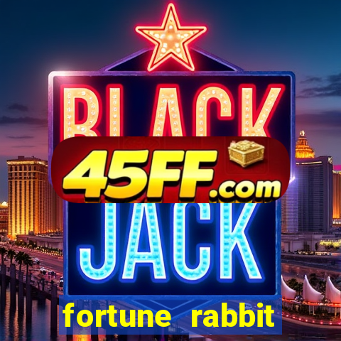 fortune rabbit teste grátis